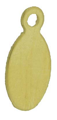 14KY OVAL TAG 11x5.3mm .020
