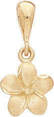 14KY FLOWER PENDANT D/C