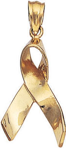 14KY BREAST CANCER RIBBON