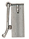 PT850 PLAT CLOSED BOX LOCK 4mm W/ 18KW SNAP