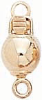 S.S. SHINY BALL CLASP 5mm