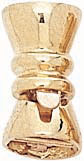 14KY FANCY CLASP FOR TWISTED BEADS