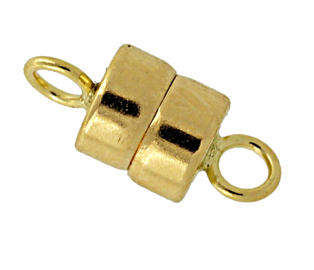 14KY MAGNETIC BARREL CLASP 4.5mm