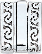 14KW FILIGREE SNAP CLASP 13.5x11.5mm