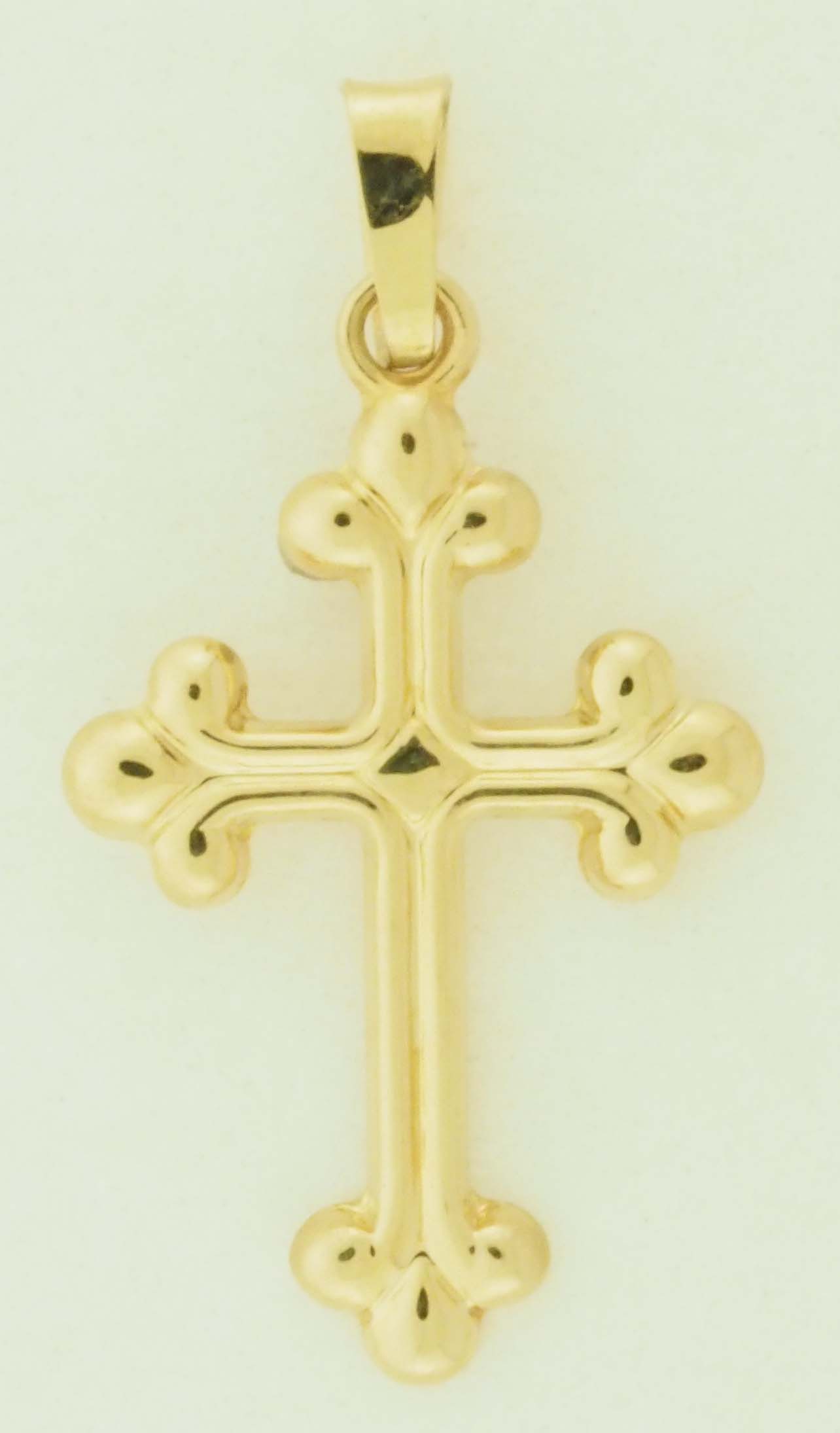 14KY HOLLOW CROSS