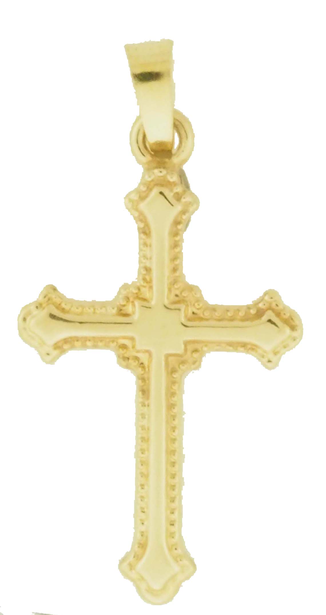 14KY HOLLOW CROSS