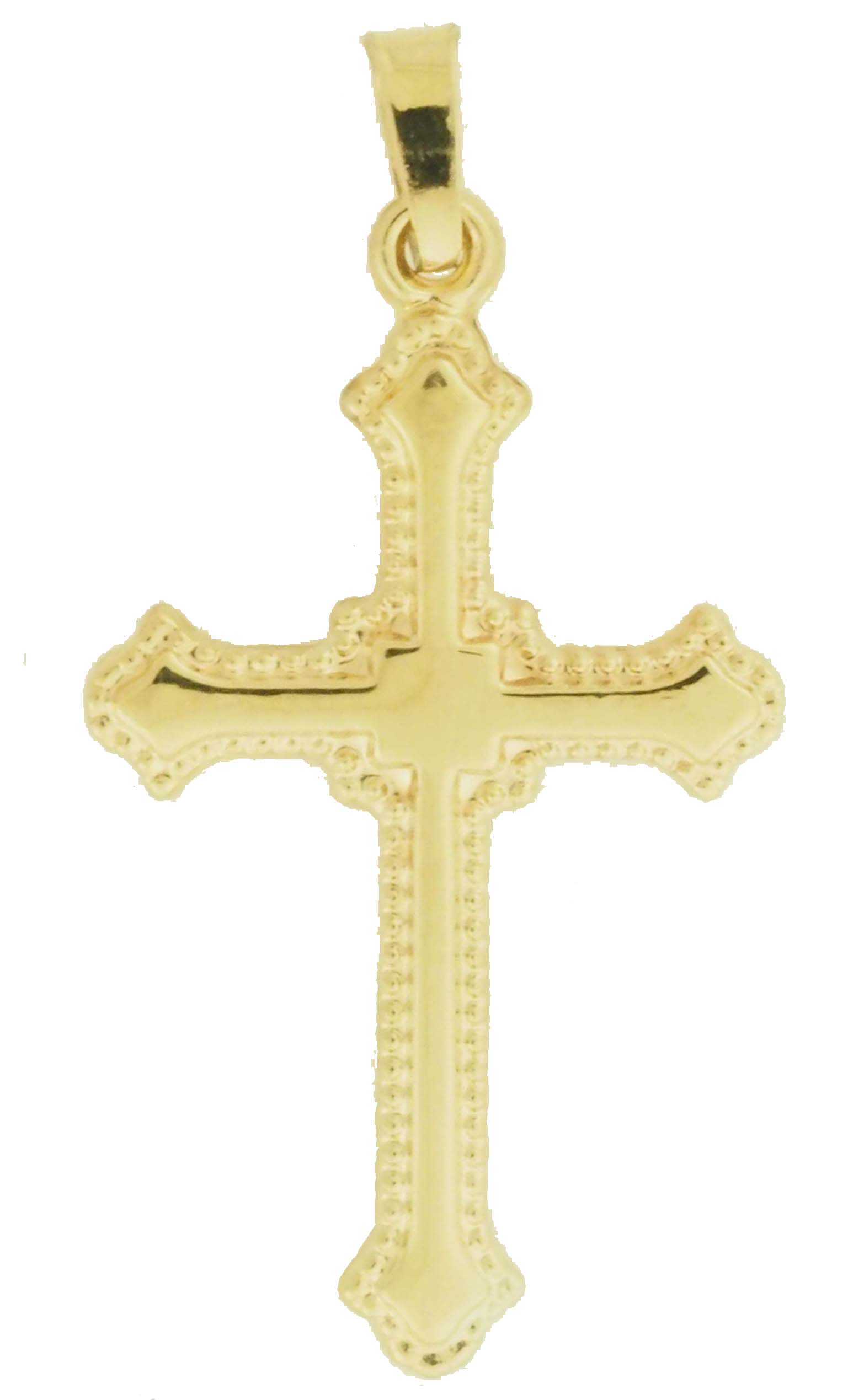 14KY HOLLOW CROSS