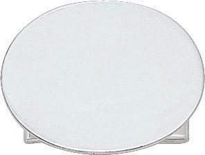 S.S. CUFF LINK OVAL SHINY 25x18mm .030
