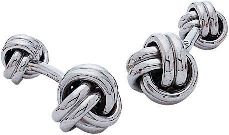 S.S. DOUBLE LOVE KNOT CUFF LINK