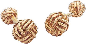 S.S. LOVE KNOT CUFF LINK
