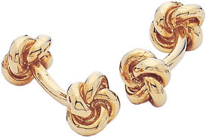 S.S. DOUBLE LOVE KNOT CUFF LINK