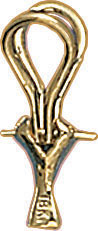 18KY CLIP/WIRE SHIRT STUD