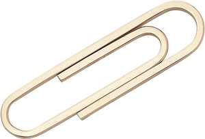 G.F. PAPER CLIP STYLE MONEY CLIP