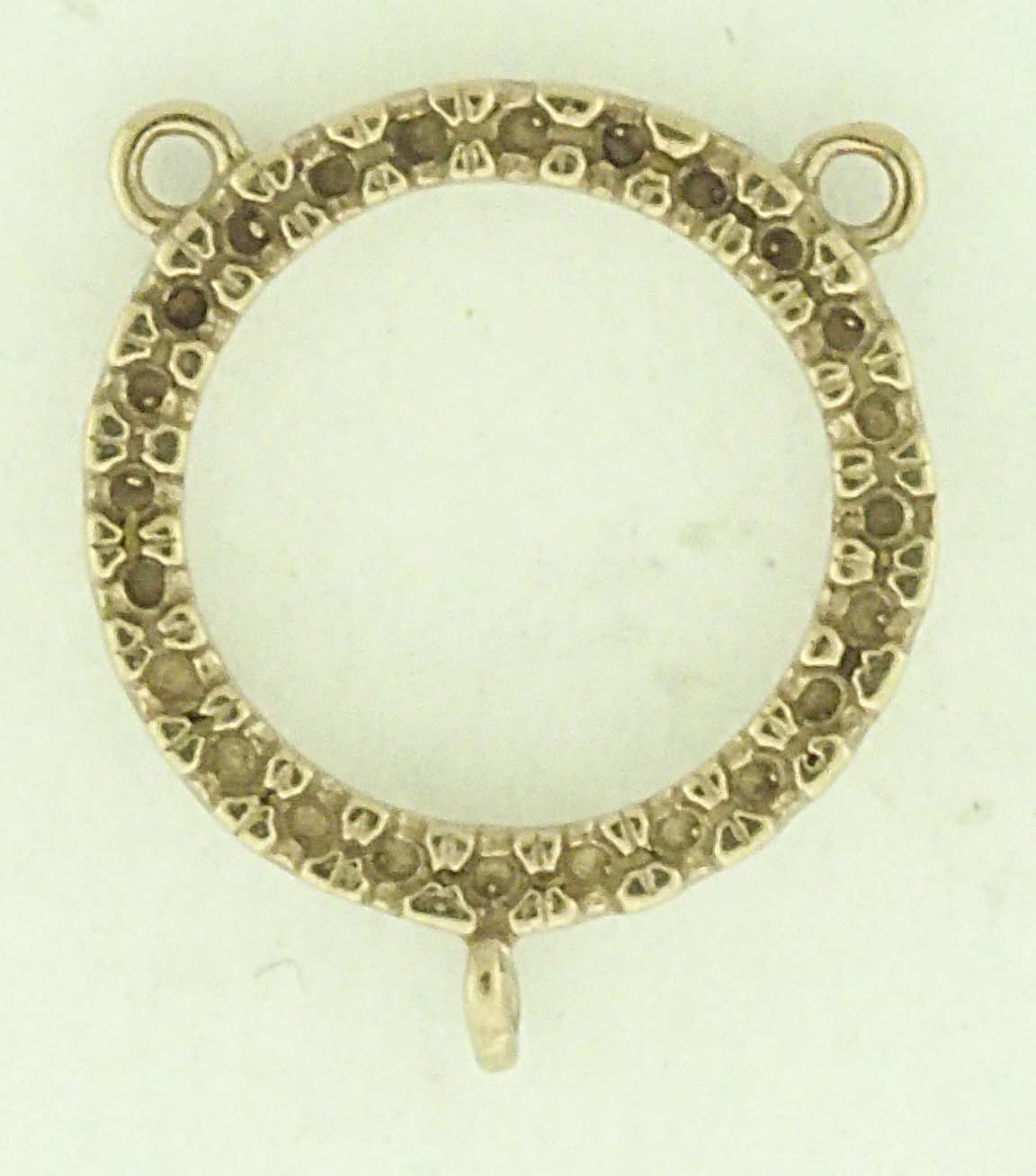 14KW ROUND DIAMOND PENDANT FOR 24/.0025  12mm
