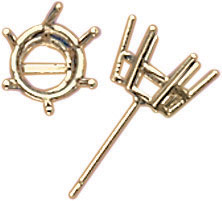14KW 6PR WIRE DIA STUDS .10@