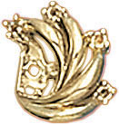 14KY FANCY EARRING JACKET 4/.02