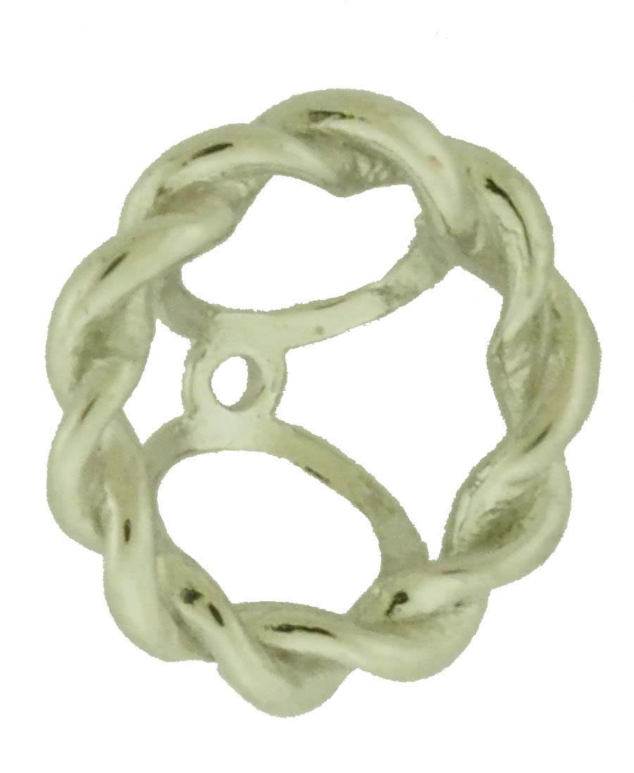 14KW ROPE DESIGN EARRING JACKET 7mm I.D.