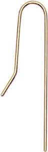 G.F. LONG SHEP HOOK EAR WIRE 1 3/4