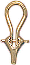 18KY SM OMEGA WIRE CLIP 13mm