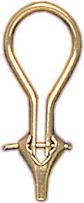 18KY XLRG OMEGA WIRE CLIPS
