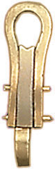 18KY HEAVY EURO CLIP BACKS