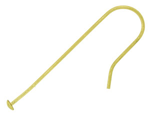 G.F. FRENCH EAR WIRE W/CAP