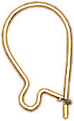 18KY KIDNEY EAR WIRE .023