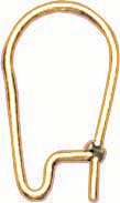 18KY KIDNEY EAR WIRE .025
