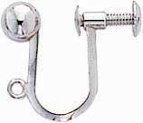 PLAT SCREW(FRENCH)BACK W/BALL & RING