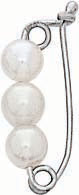 14KW PEARL SHORTENER 3 PEARLS