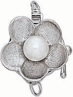 14KW ROUND CLASP W/ STAR DESIGN TOP