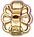 18K PINK FRICTION NUT MED HVY WT 6x5.25mm