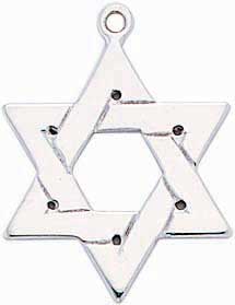 PLAT STAR OF DAVID 23mm