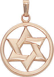 14KW STAR OF DAVID W/FRAME 14.7mm