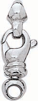 14KW 2 PART CLAW LOCK W/END RINGS 16x5mm