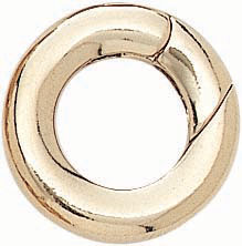 18KY RD CARABINER STYLE CLASP 16mm