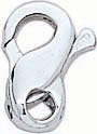 18KW GUCCI STYLE CLAW LOCK 11x6mm