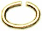 G.F. OVAL JUMP RING 7.25x5.25mm .035