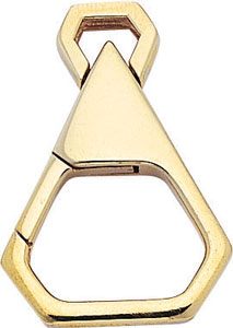 18KY FANCY KEY RING