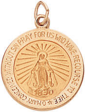 14KW ROUND HOLLOW MEDAL 5/8