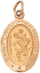 14KW OVAL MEDAL 5/8