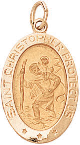 14KW OVAL MEDAL 7/8