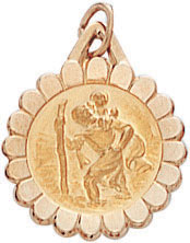14KY ROUND MEDAL 5/8