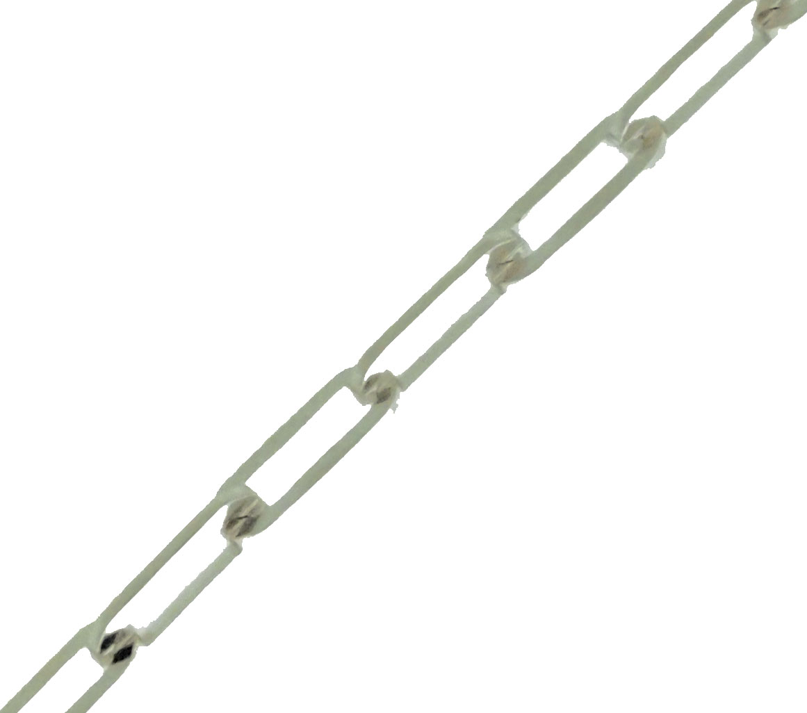 14KW TRACE CHAIN 2.5x5.8mm SQUARE WIRE