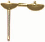 G.F. POST W/2 3.5mm CUP & PEG