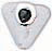 18KW TRIANGLE PEARL CAP W/ BAR
