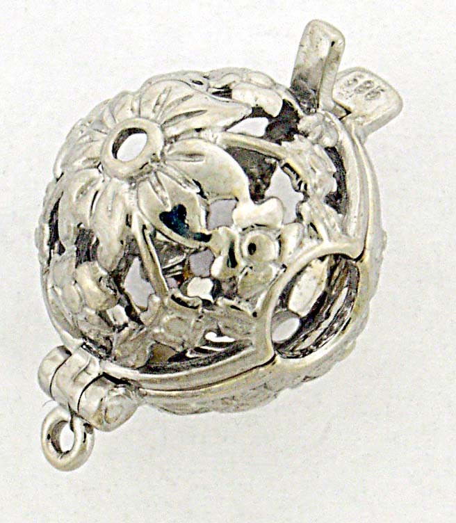 14KW FANCY FLOWER PEARL CAGE FITS 11mm PEARL