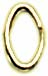 G.F. OVAL SPLIT RING 5.8x3.6mm