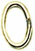 G.F. OVAL SPLIT RING 8.25 X 5.15 MM