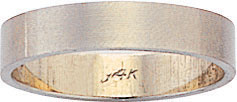 PLAT FLAT WDG BAND 4mm SZ 10